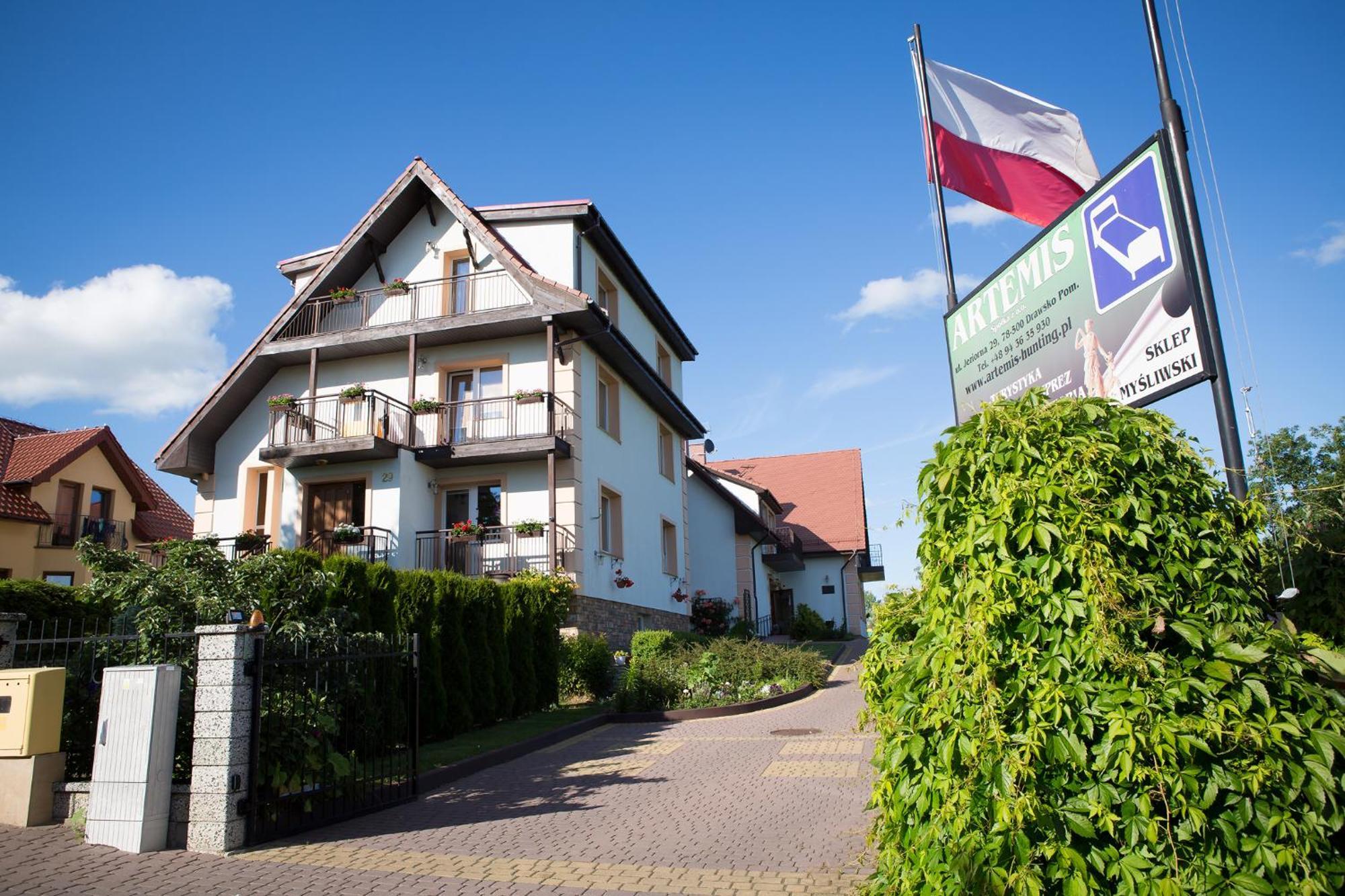 Bed and Breakfast Artemis Dramburg Exterior foto